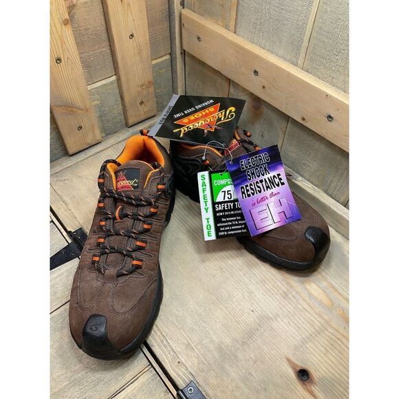 Nwt Thorogood Gravity Sport Oxford Composite Toe Safety Shoe M 6.5 W 8.5 main image 6